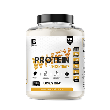 Whey Protein Concentrate Qrp Nutrition 2.1kg | Megapump